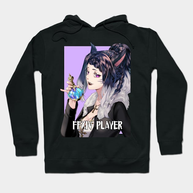 FFXIV player Hoodie by Amber Anime